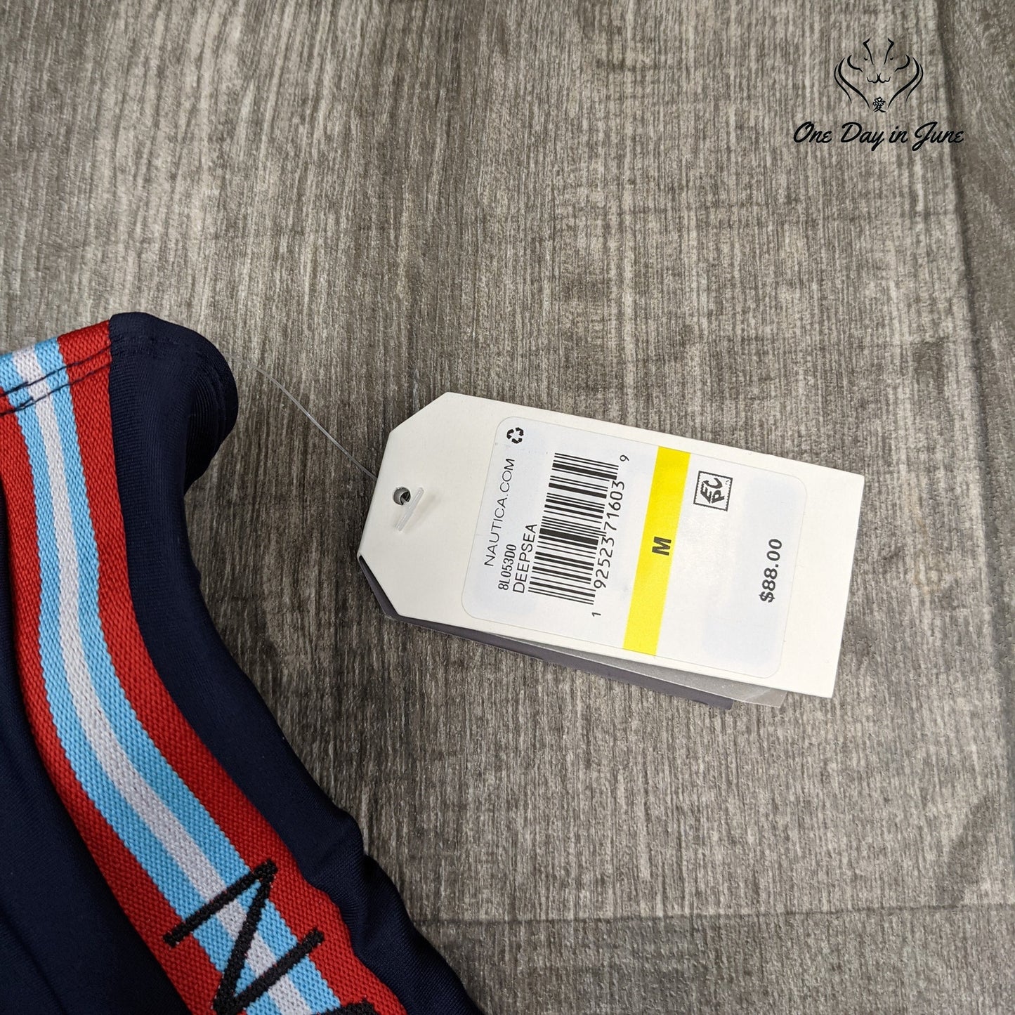 Nautica Heritage Scoop Neck One Piece Size M