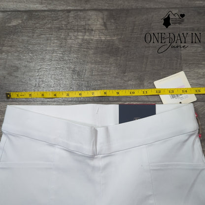 Rafaella Pull On Comfort Straight Leg Pants Size 6