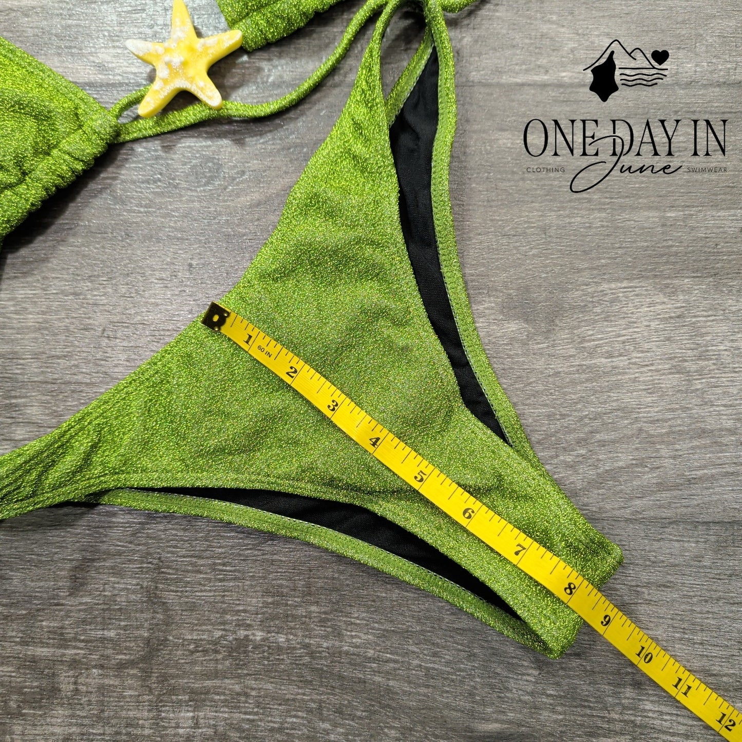 Soly Hux Halter Adjustable Triangle Bikini Swimsuit Size M
