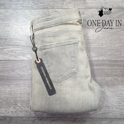 Citizens of Humanity Avedon Low Rise Skinny Jeans Gray NWT Size 29 (8)