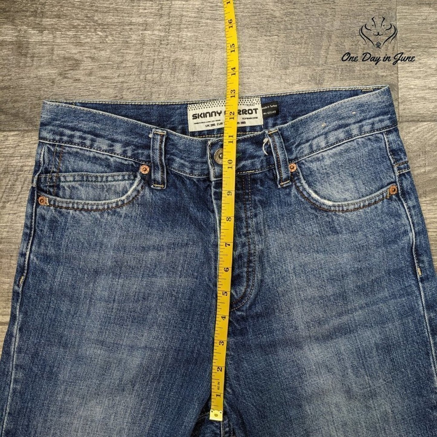 Topman Skinny Carrot Jeans Size 28S