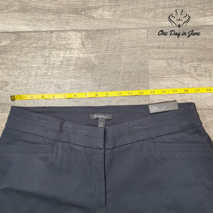 relativity Straight Leg Pants Size 12 Short