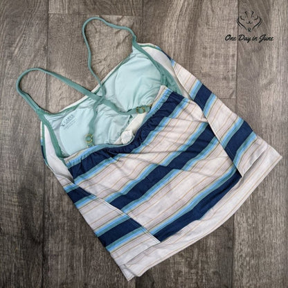 Carve Striped Tankini Top Swimsuit Size XS