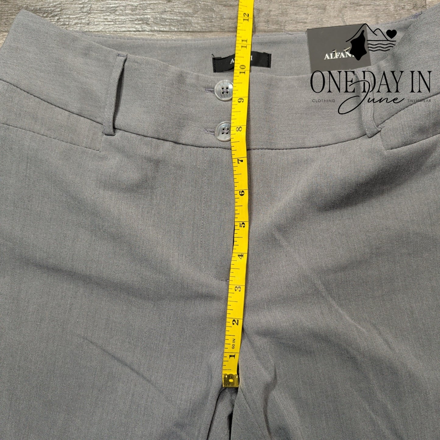 Alfani Curvy Fit Trouser Pants Size 6