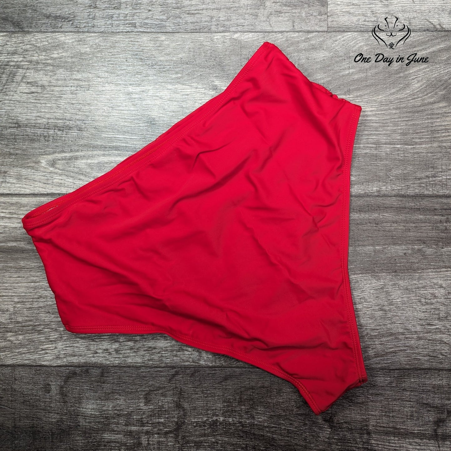 CharmLeaks High Waist Ruched Hip Bikini Bottom Size XL