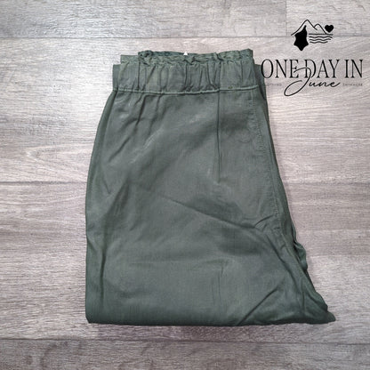 Adriano Goldschmied Pull On Coated Ankle Pants Size 27 (4)