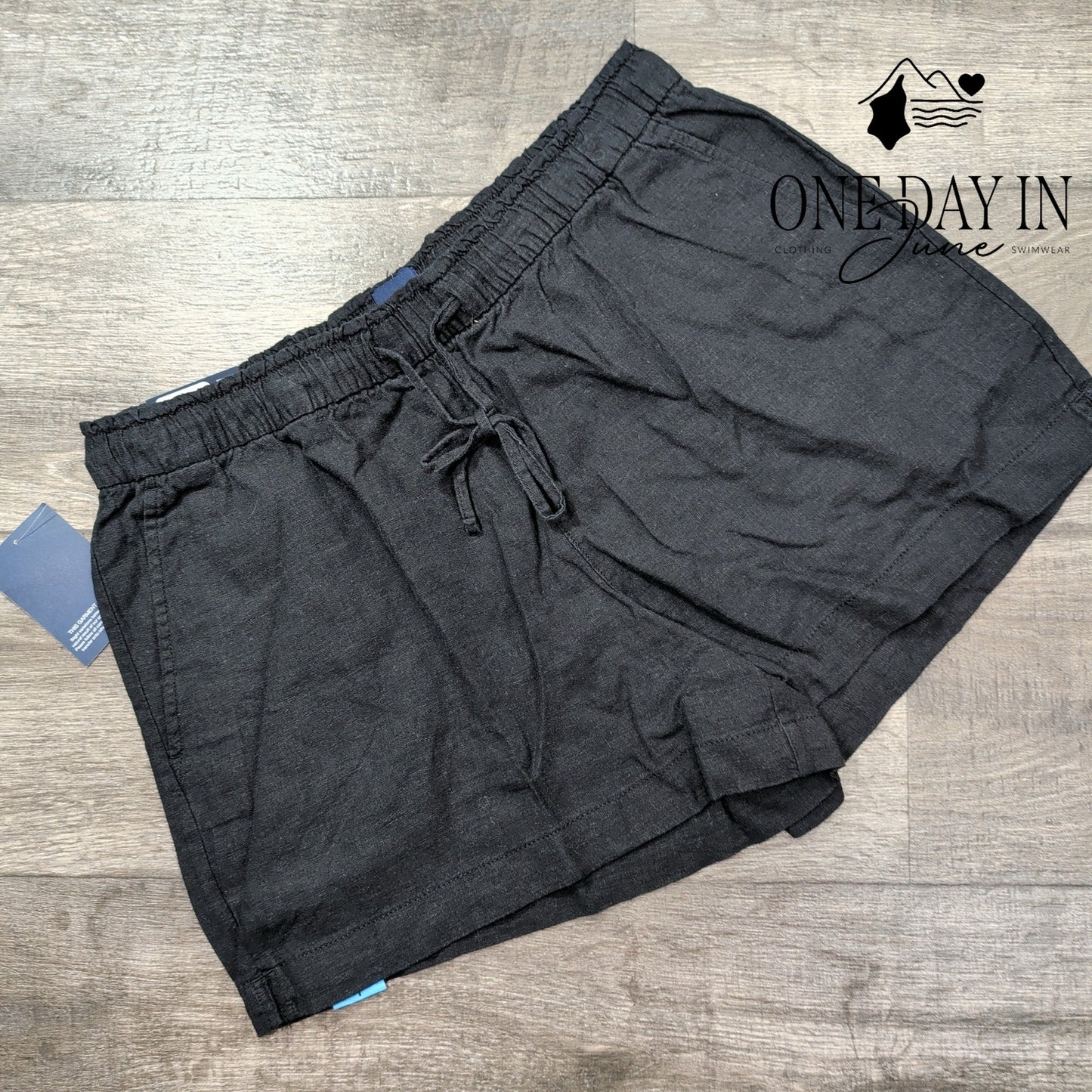 Gap Linen Pull On Shorts Size L