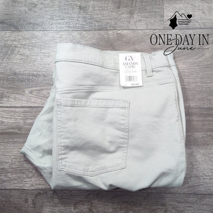 Gloria Vanderbilt Amanda plus Size Capri Jeans Size 22W