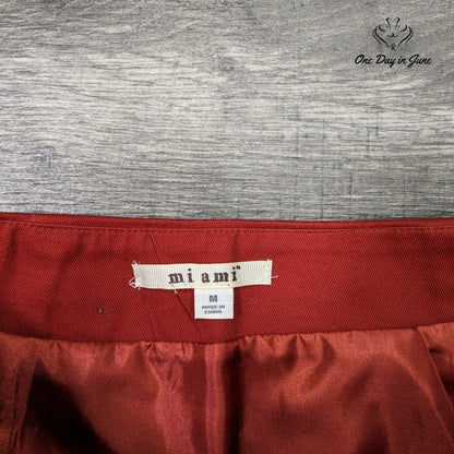 Miami Embroidered Midi Skirt Size M