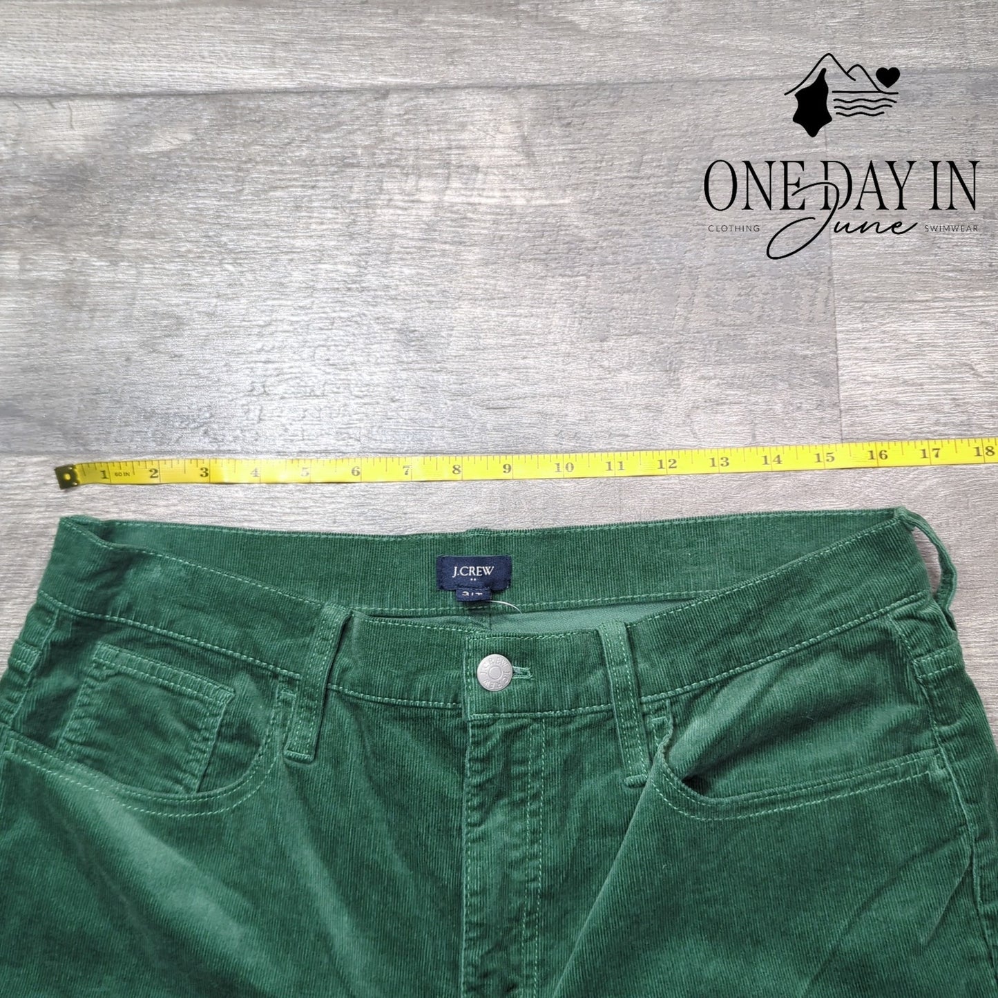 J.Crew Straight Leg Corduroy Pants Size 31 (12)