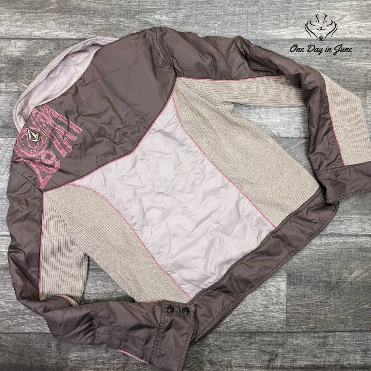 Volcom Zip Front Jacket Size L