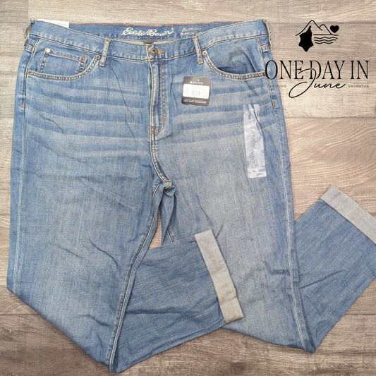 Eddie Bauer Mid Rise Boyfriend Slim Jeans Size 16