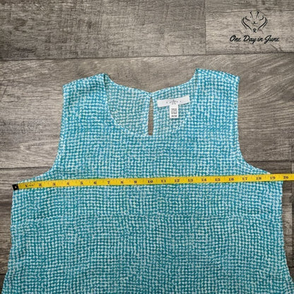 fever Sleeveless Sheer Top Size M