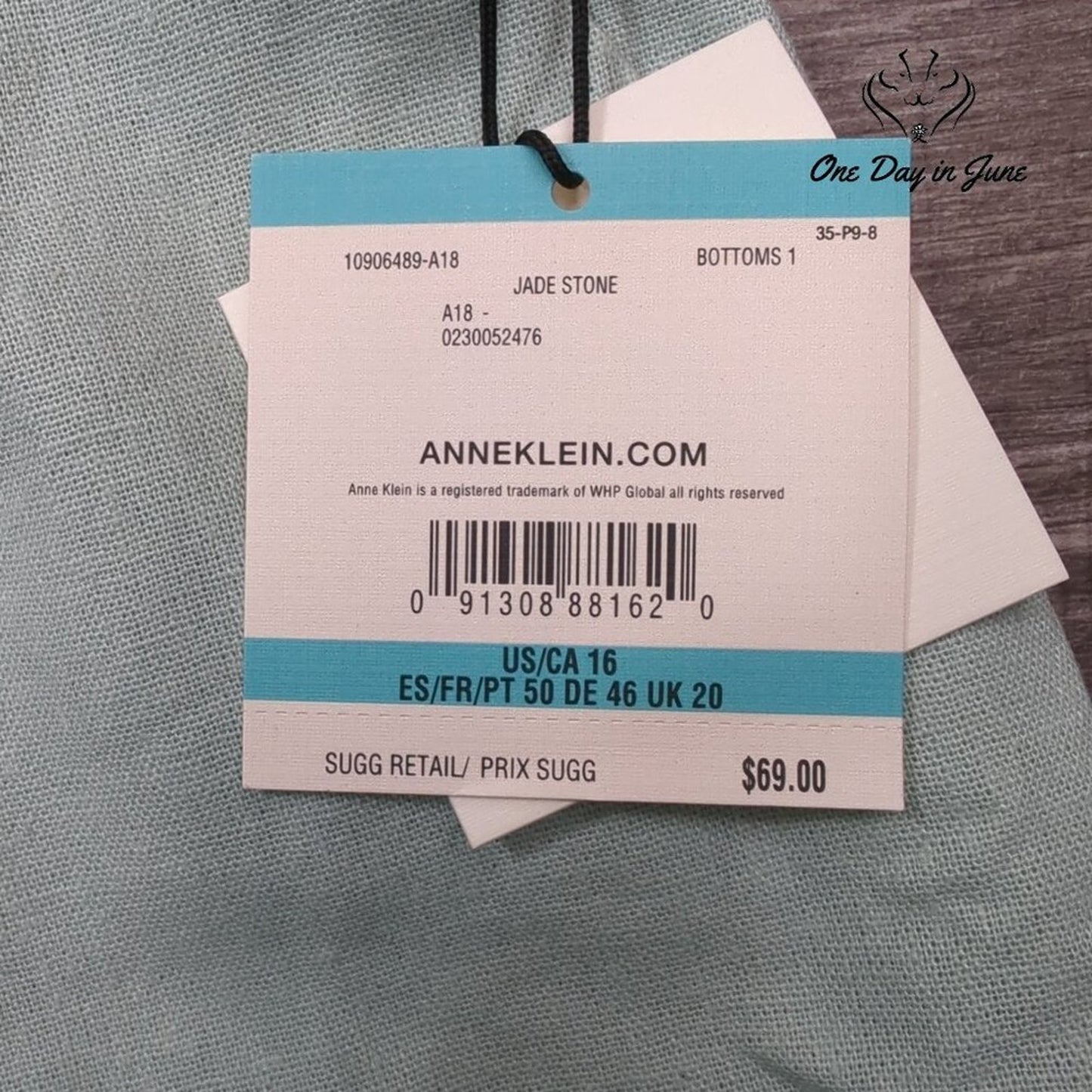 Anne Klein Linen Shorts Size 16