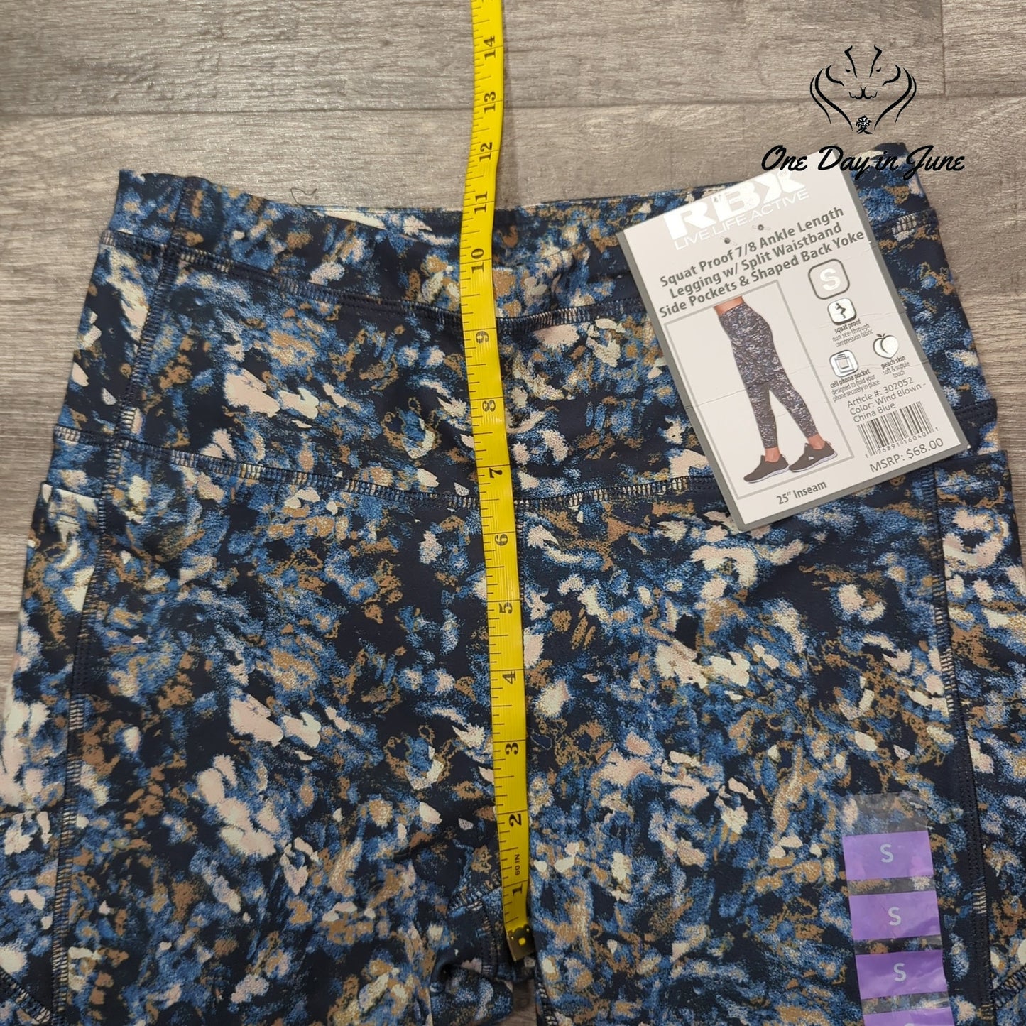 RBX Ankle Length Legging Pants Size S