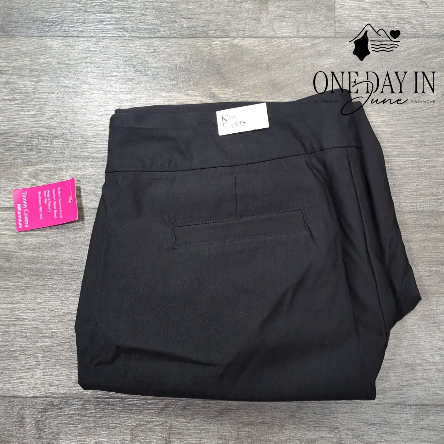 Kim Rogers Plus Size Millenium Capri Pants Size 22W