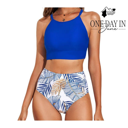 Charmo High Neck Bikini Swimsuit Size XL