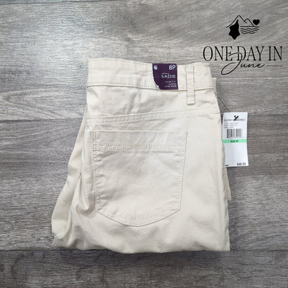 Gloria Vanderbilt Petite Sadie Slim Fit Low Rise Capri Pants Size 8P