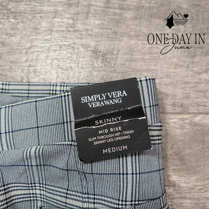Simply Vera Mid Rise Skinny Pants Size M