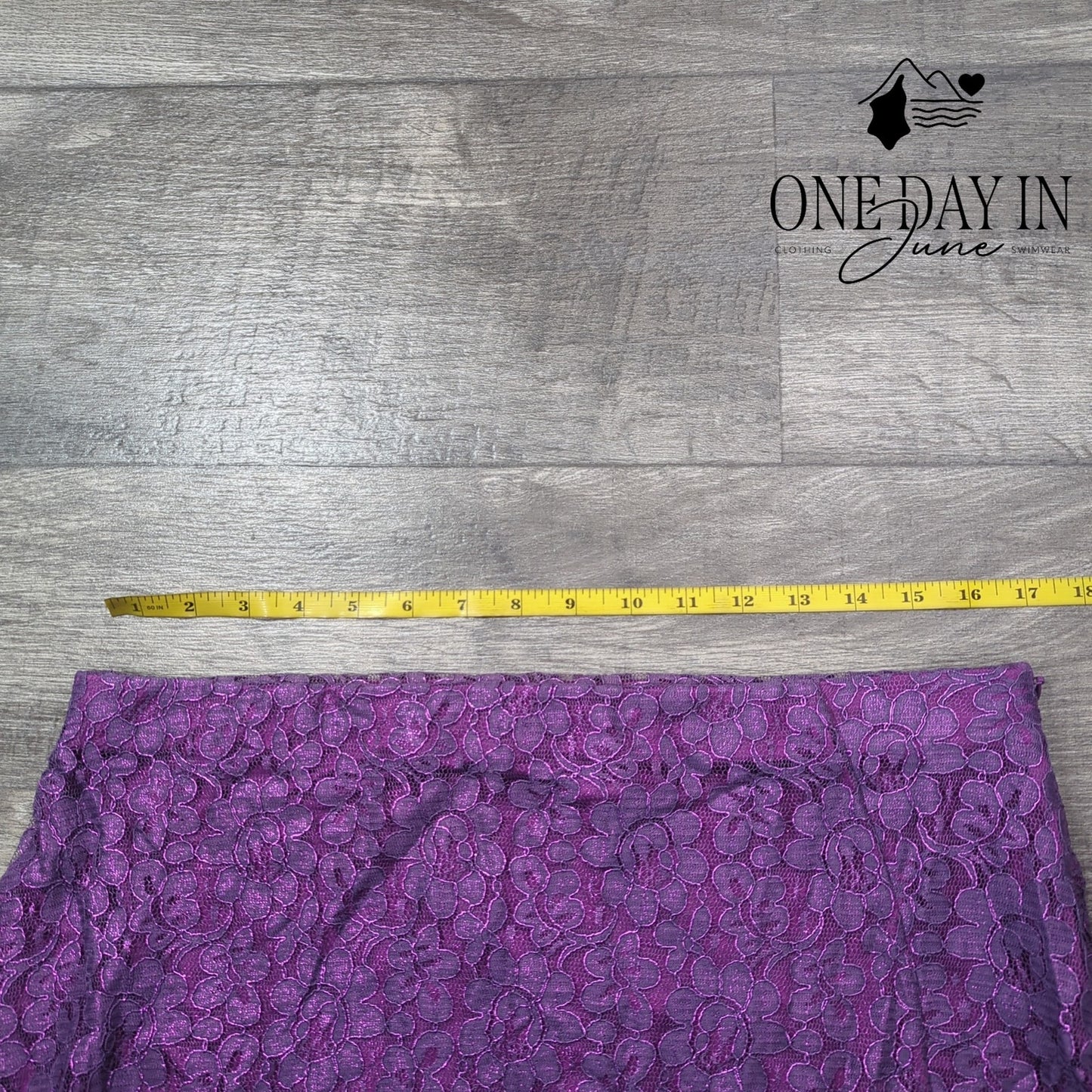 Bisou Bisou Layered Pencil Skirt Size 14