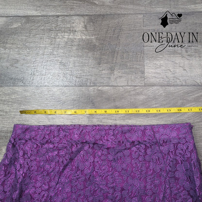 Bisou Bisou Layered Pencil Skirt Size 14