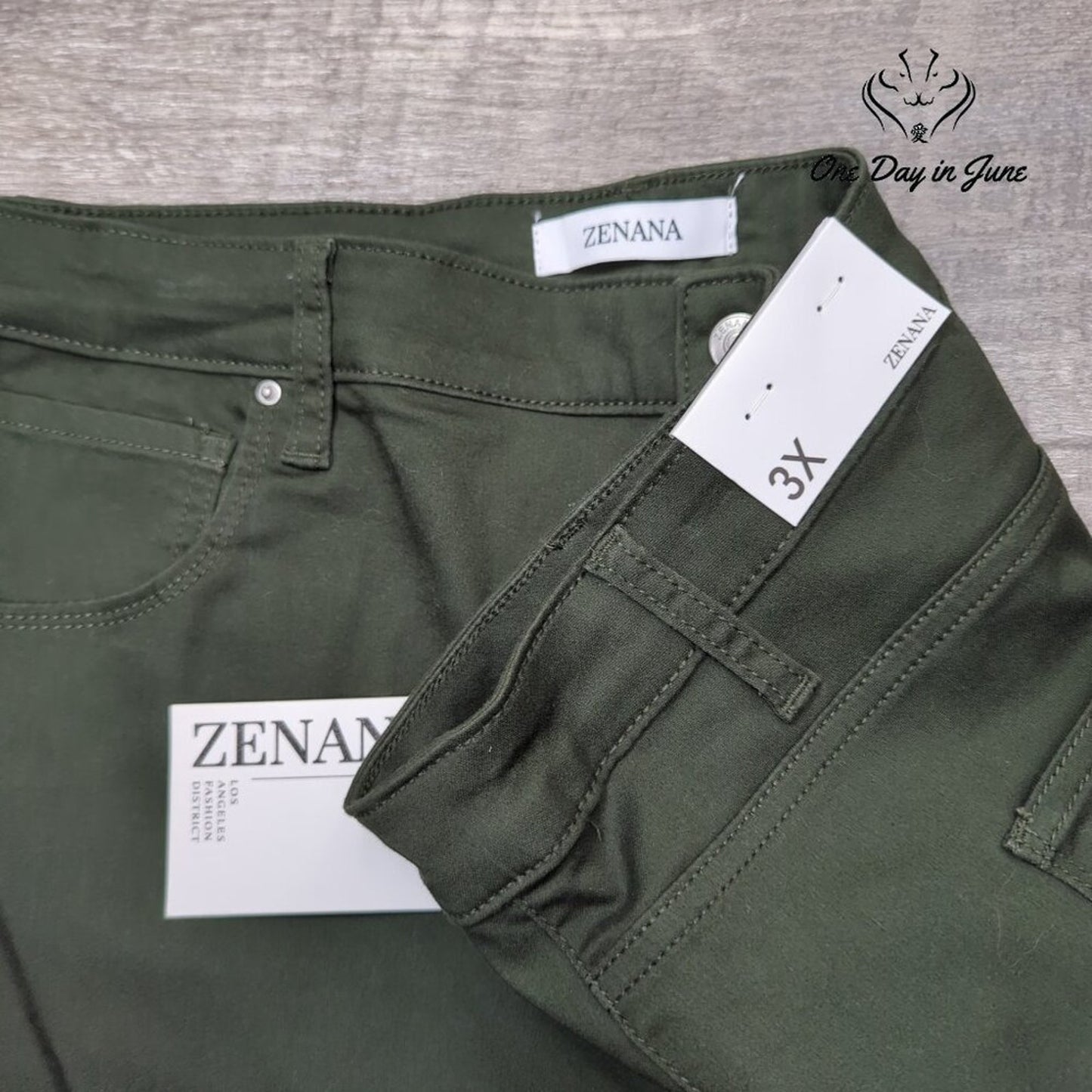 Zenana Straight Leg Jeans Size 3X