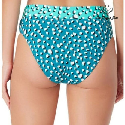 Sugar Beach Dots High Waist Bikini Bottom Size XS