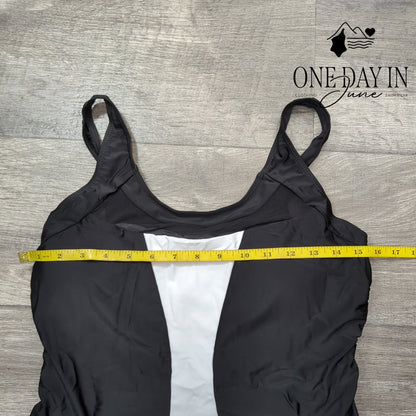 Zando Boyshort Swimdress One Piece Swimsuit Size XL