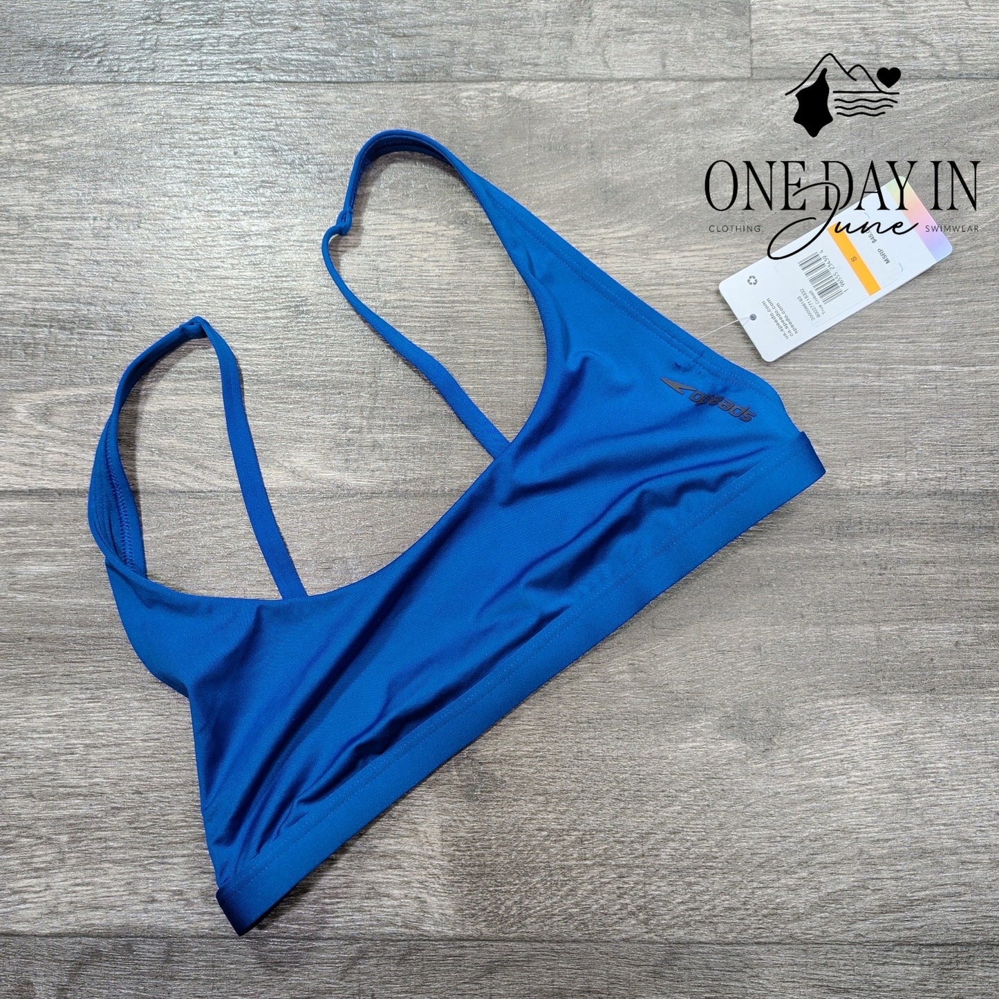Speedo Tru Cobalt Bikini Top Size S