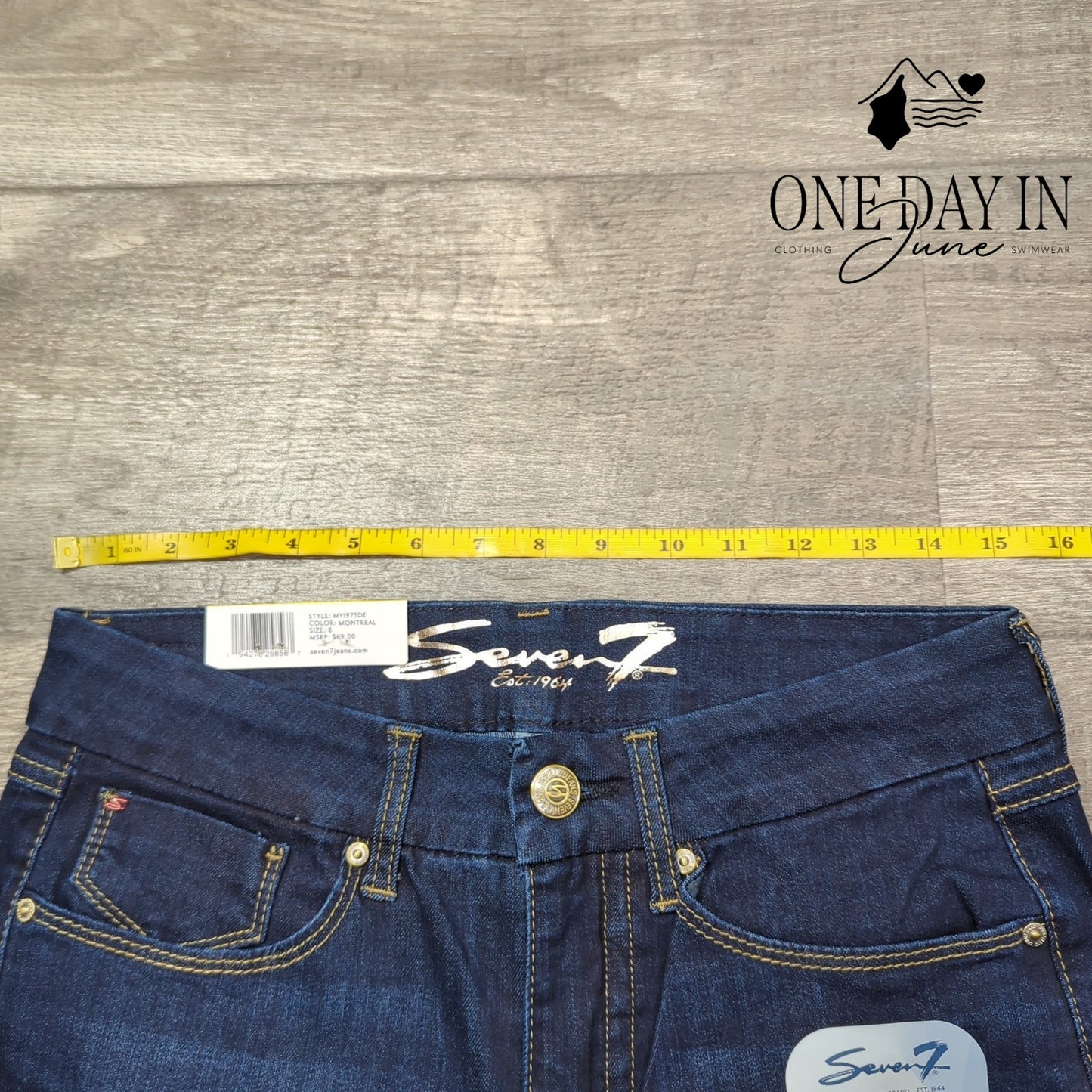Seven7 Tummy Less Skinny Jeans Size 8
