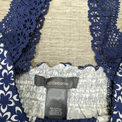 Liz Claiborne Lace Strap Tank Top Size M