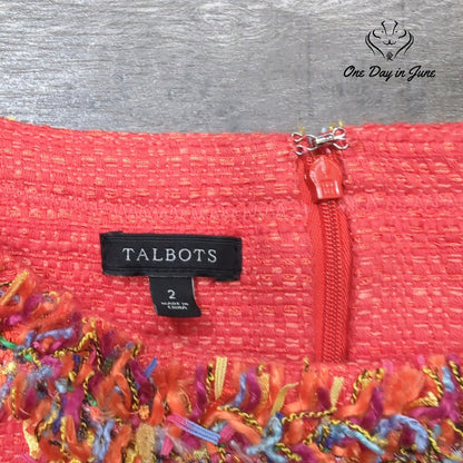 Talbots Sleeveless Mini Dress Size 2