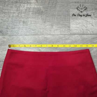 Talbots Wool Lined Mini Skirt Size 2