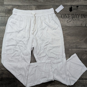 Splendid Drawstring Coverup Beach Pants Size L