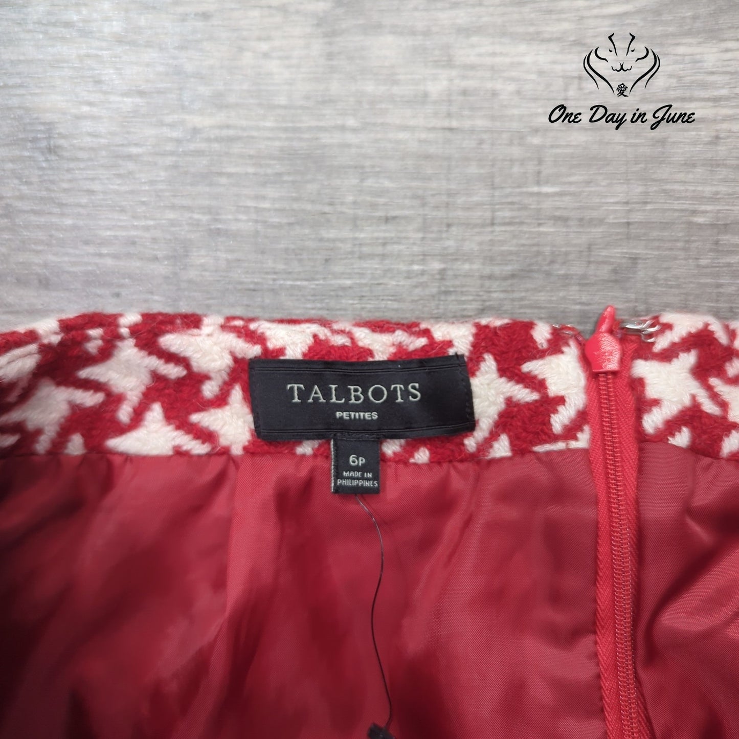 Talbots Petite Wool Blend Lined Mini Skirt Size 2P