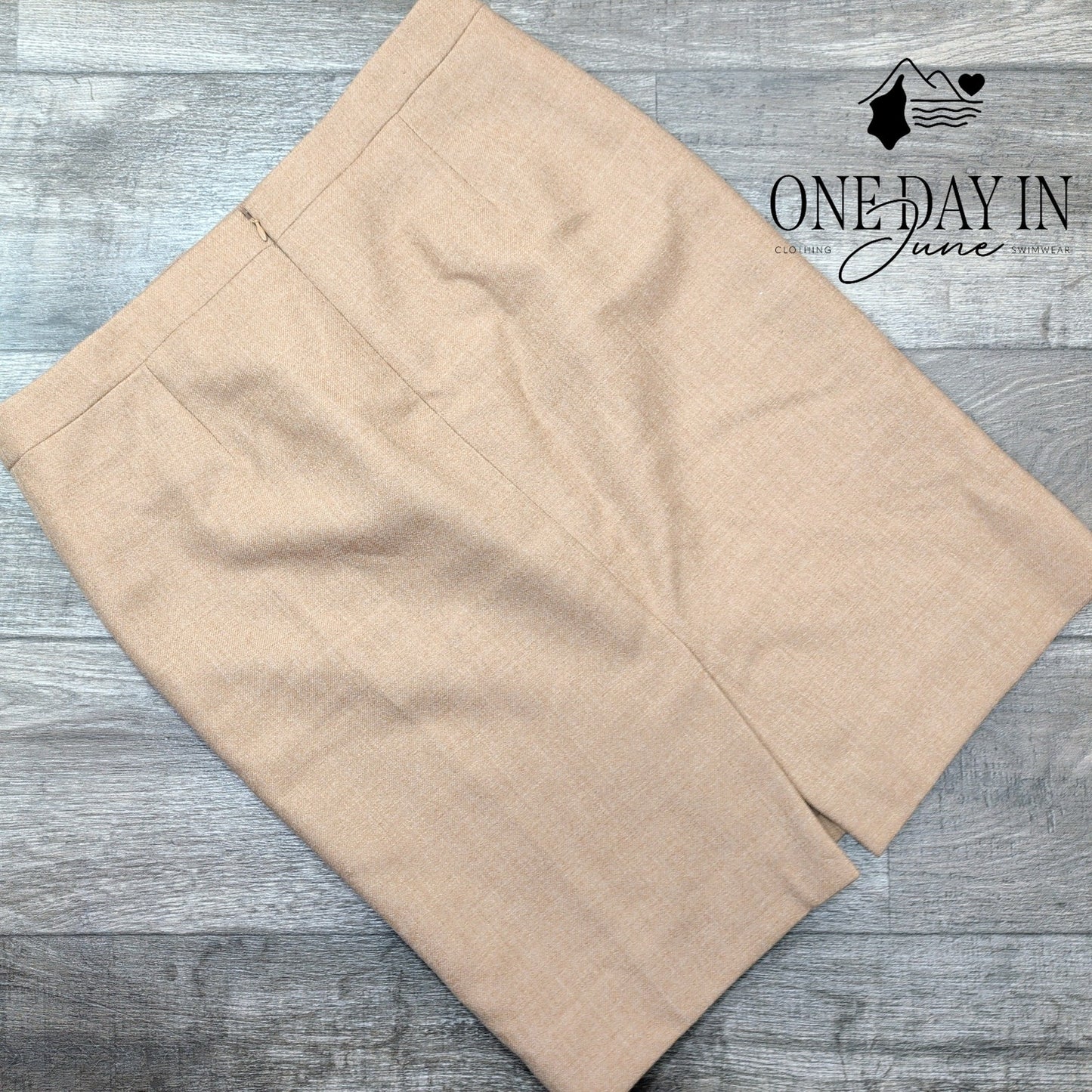 J.Crew No.2 Pencil Wool Skirt Size 14