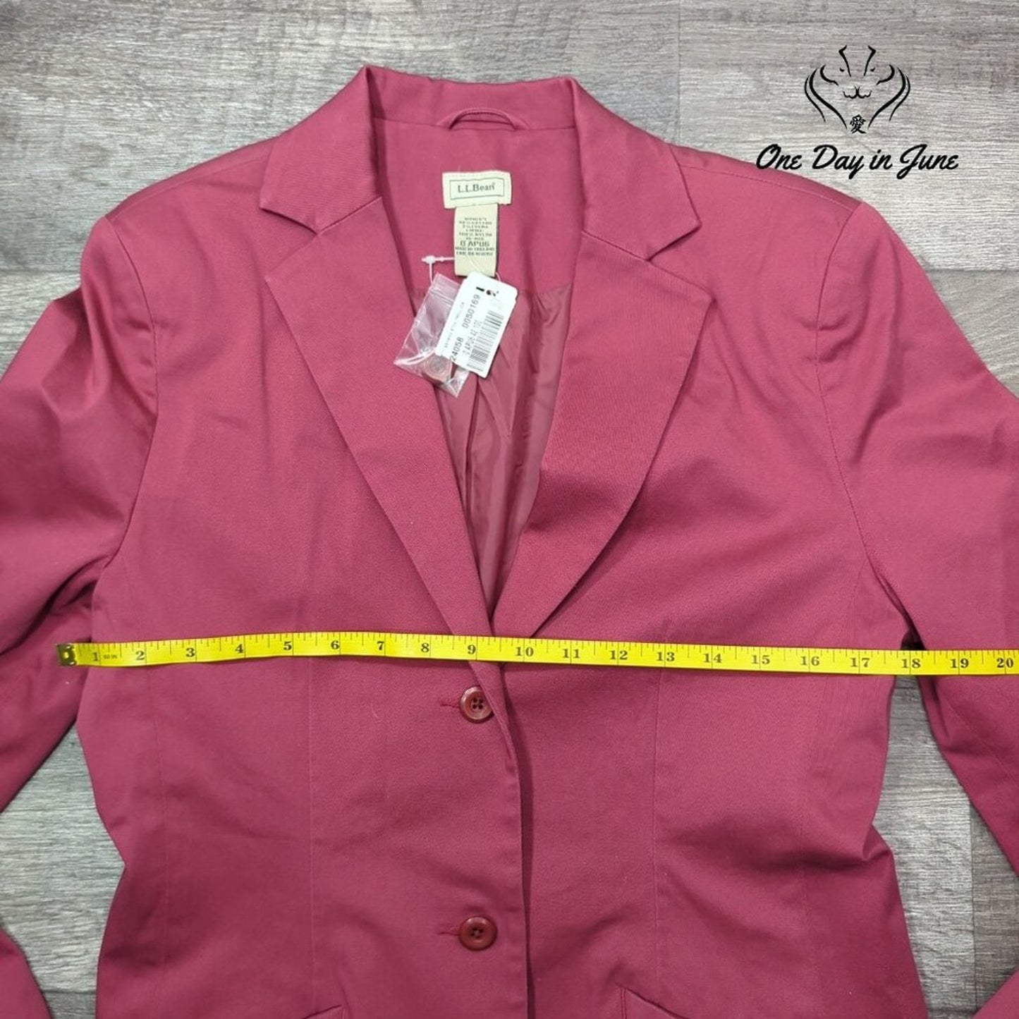 L.L.Bean 2 Button Blazer Size 10 Reg