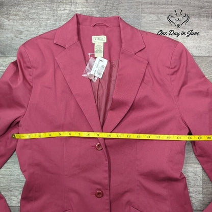 L.L.Bean 2 Button Blazer Size 10 Reg