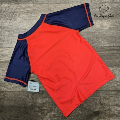 Okie Dokie 50 UPF Short Sleeve Rash Guard Swim Top Size 5T