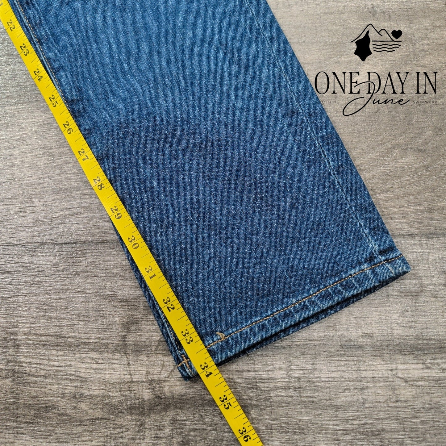 DL1961 Nick Slim Jeans Seaside Blue Stretch Denim NWT $198 Size 30X34