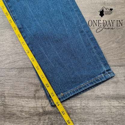 DL1961 Nick Slim Jeans Seaside Blue Stretch Denim NWT $198 Size 30X34