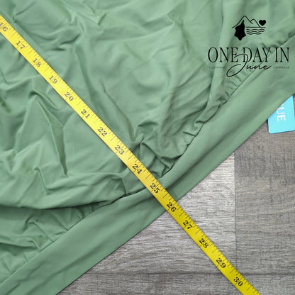 Yonique Blouson Tankini Top Size L