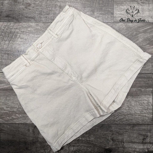 Loft High Waist Denim Shorts Size 4