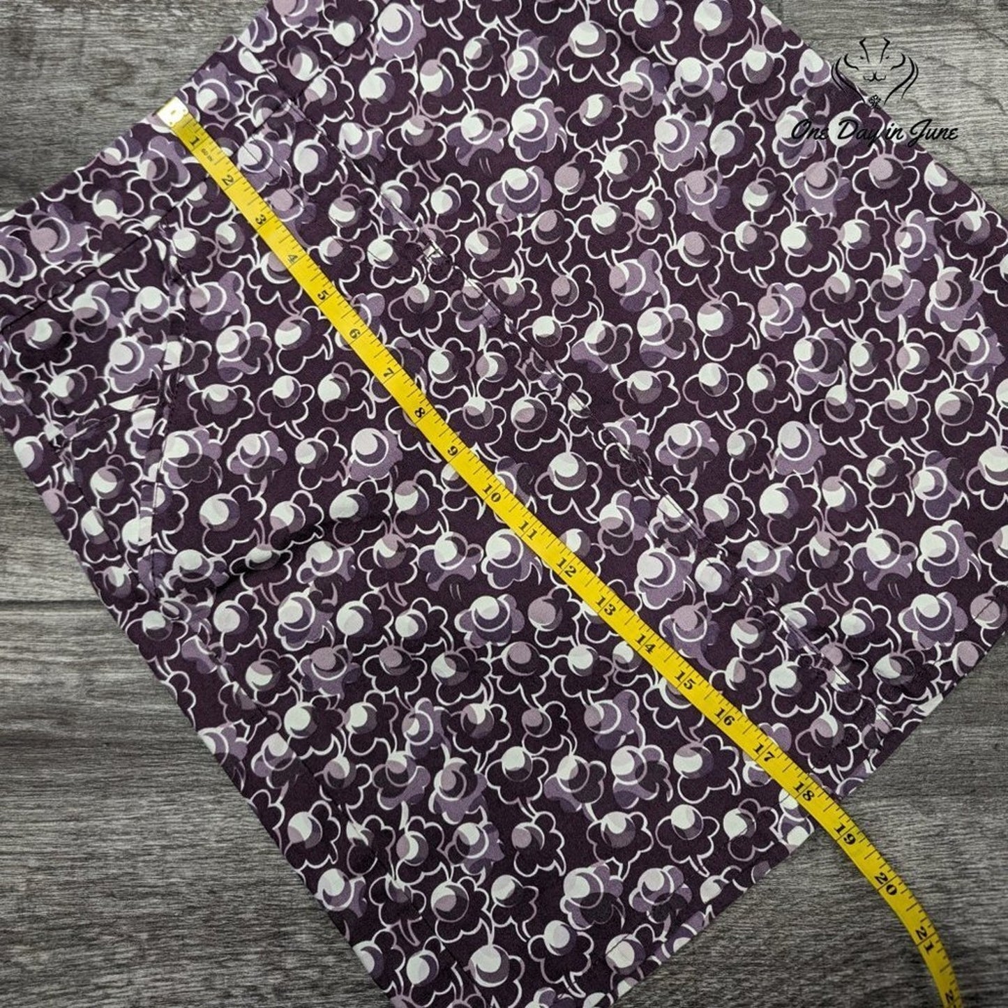 Loft Floral Mini Skirt Size 2