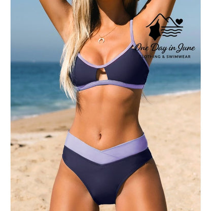 Cupshe Keyhole Bikini Swimsuit Size L