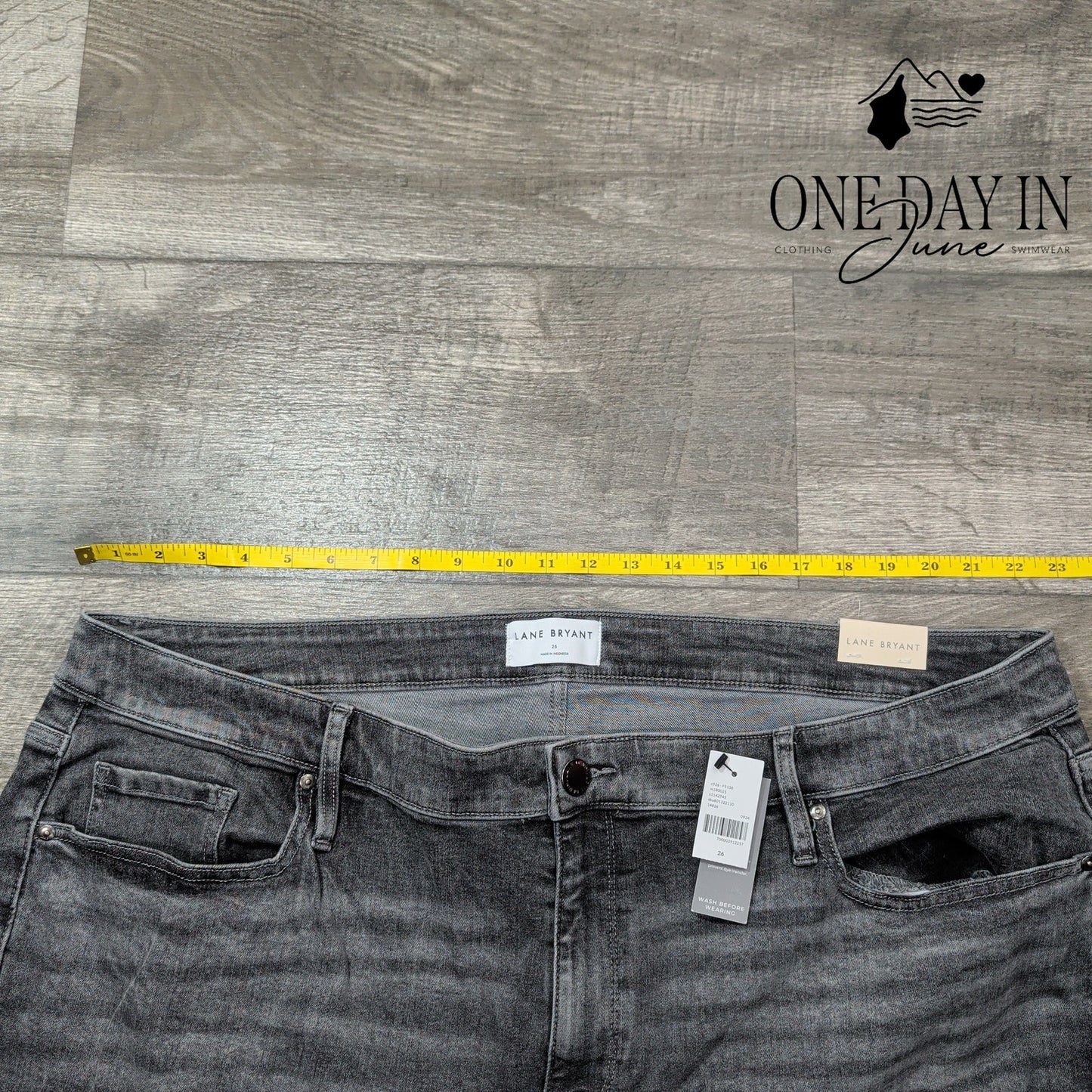 Lane Bryant Plus Size High Rise Relaxed Boot Jeans Size 26