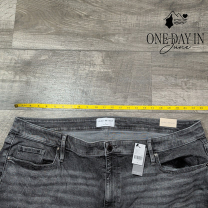 Lane Bryant Plus Size High Rise Relaxed Boot Jeans Size 26