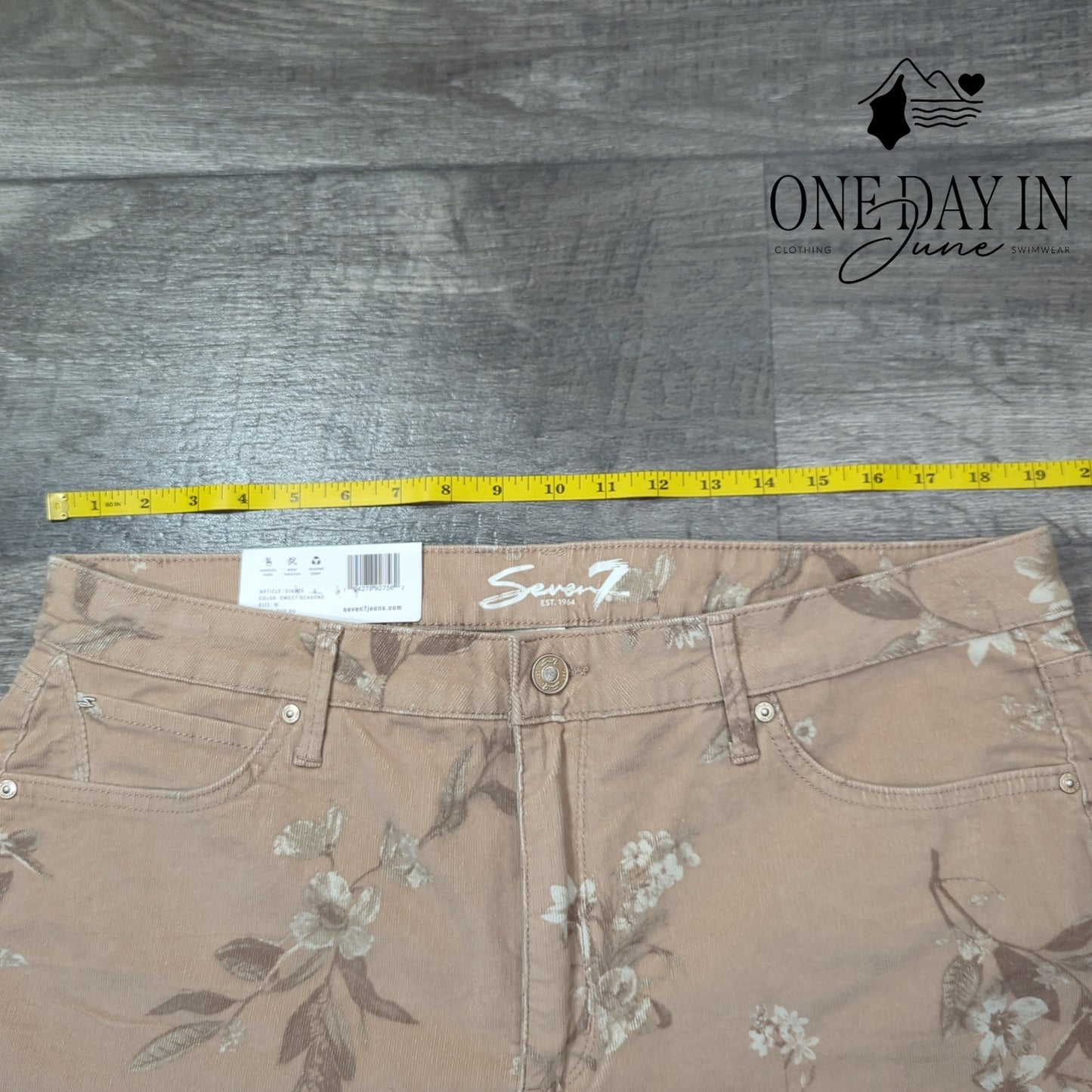 Seven7 High Rise Skinny Corduroy Pants Size 18