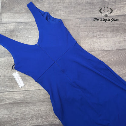 Premier Amour Cross Front Sleeveless Dress Size 6