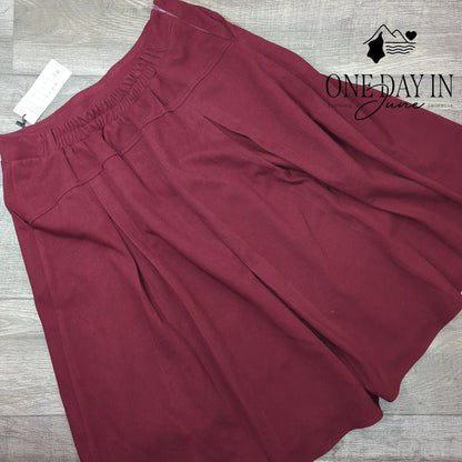 Tanming Wool Layered Midi Skirt Size XL